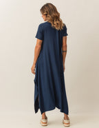 Vestido Aretha Azul Marinho