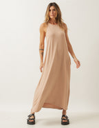 Vestido Nadador Santorini bege