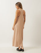 Vestido Nadador Santorini bege