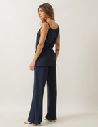 Conjunto Vicenza Azul Marinho