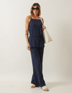 Conjunto Vicenza Azul Marinho