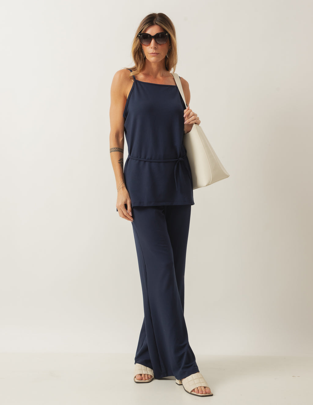 Conjunto Vicenza Azul Marinho