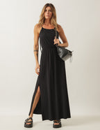 Vestido Longo Laura Preto