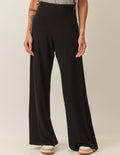 Calça Pantalona Panama Preta