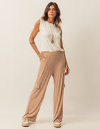 Calça Cargo Safira Bege