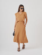 Conjunto Alessia Caramelo
