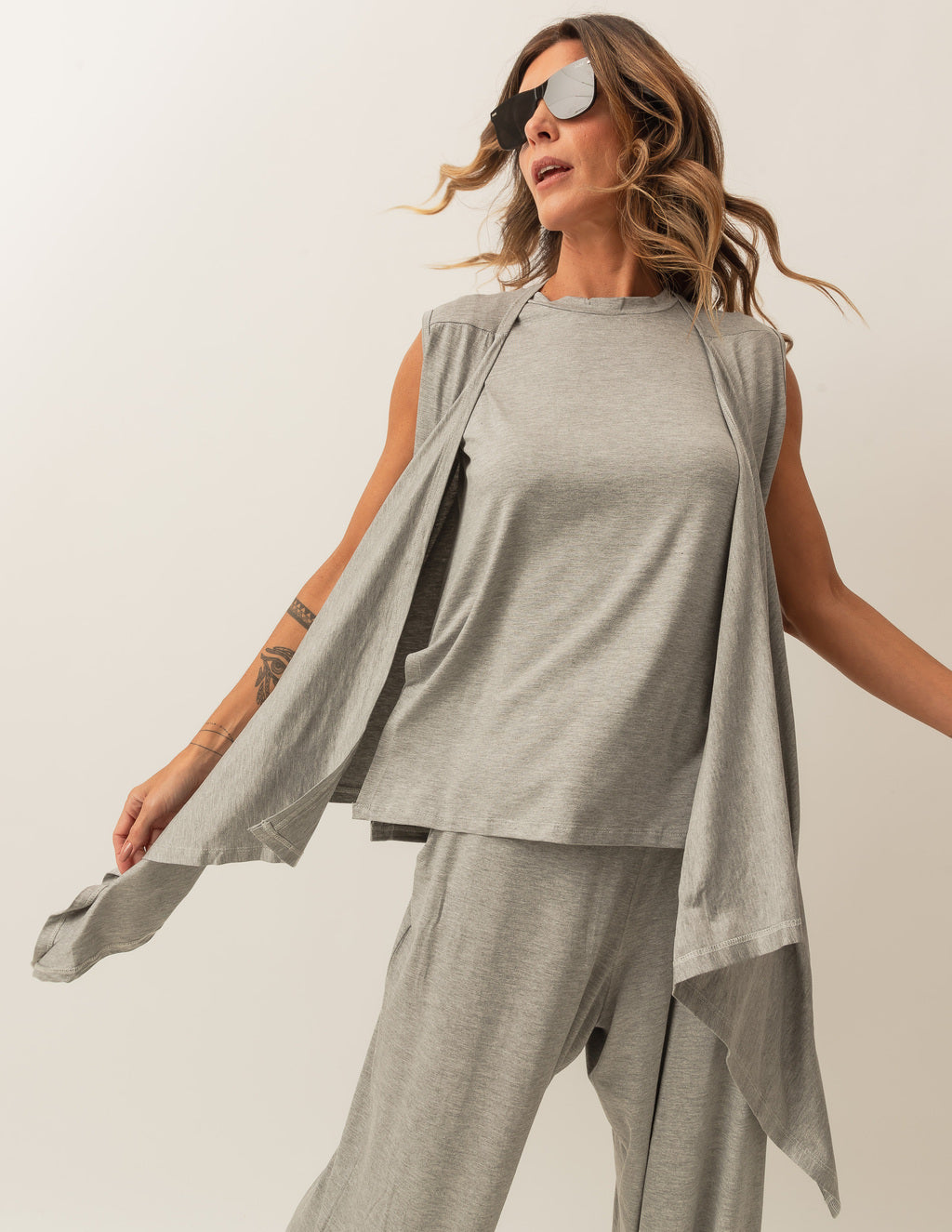 Conjunto Kimono Mescla