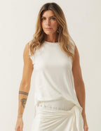 Regata Fendas Off White
