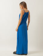 VESTIDO LONGO LAURA AZUL BIC
