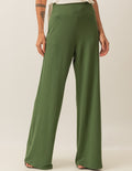 Calça Pantalona Panama Verde Militar