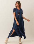 Vestido Aretha Azul Marinho