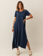 Vestido Aretha Azul Marinho