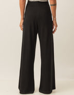 Calça Pantalona Panama Preta