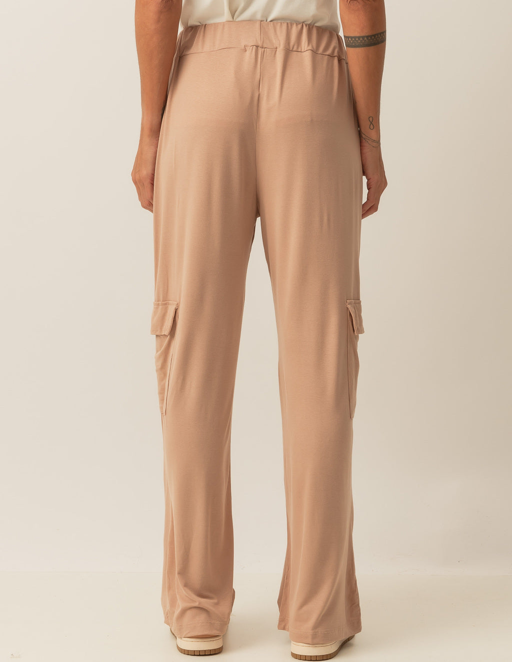 Calça Cargo Safira Bege
