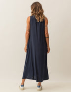 Kit Vestido Clara Azul Marinho / Preto / Off White Único