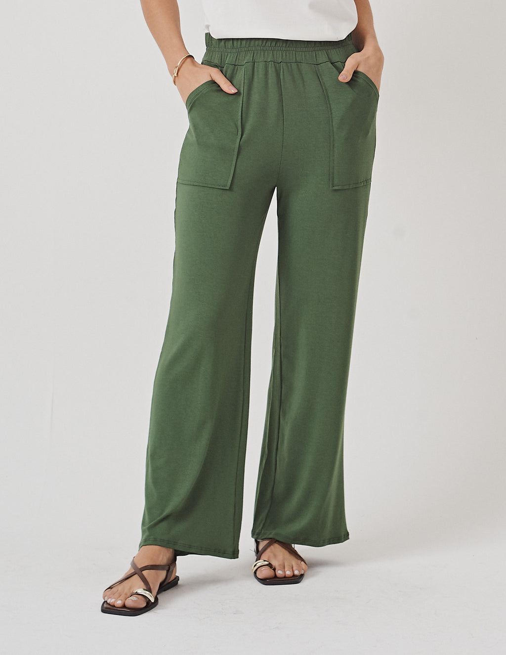 CALÇA ELISA VERDE MILITAR