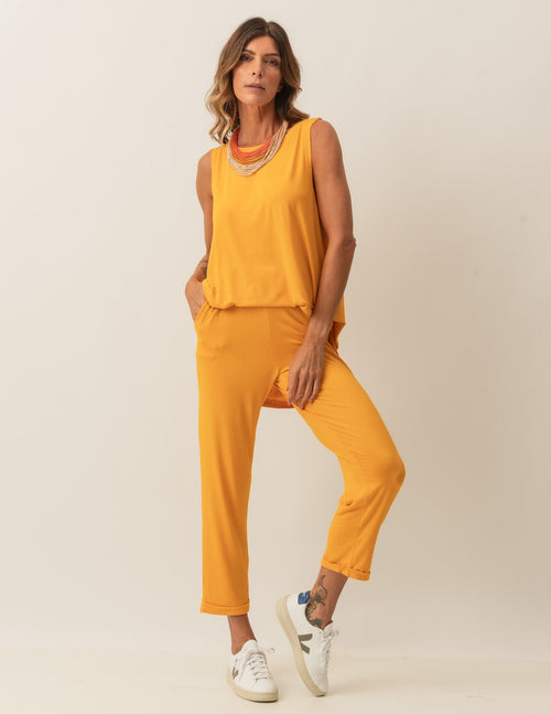 Blusa Regatão Paris Mostarda