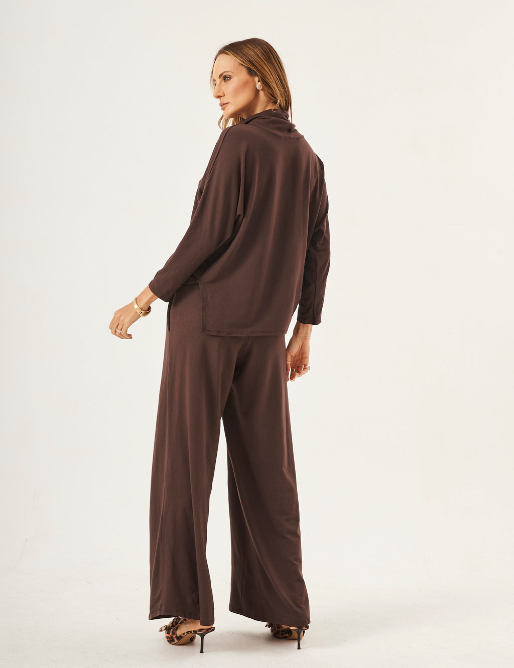 Conjunto Panama Marrom