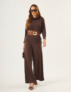 Conjunto Panama Marrom