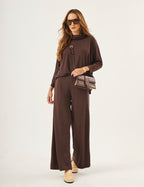 Conjunto Panama Marrom