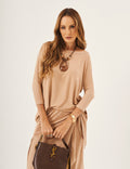 Blusa Eva Bege