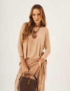 Blusa Eva Bege