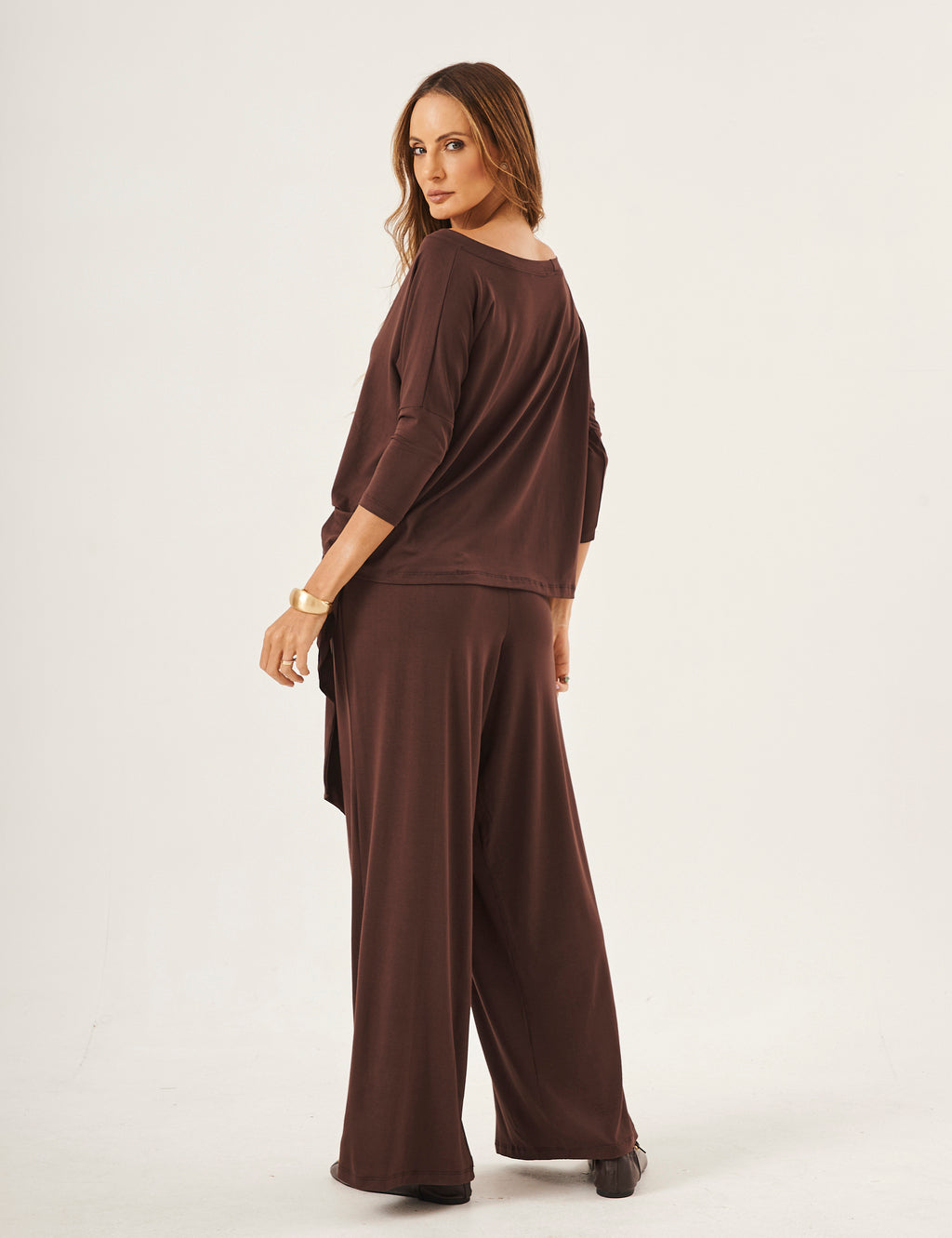Conjunto Duo Eva Marrom