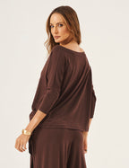 Blusa Eva Marrom