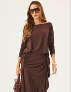 Blusa Eva Marrom