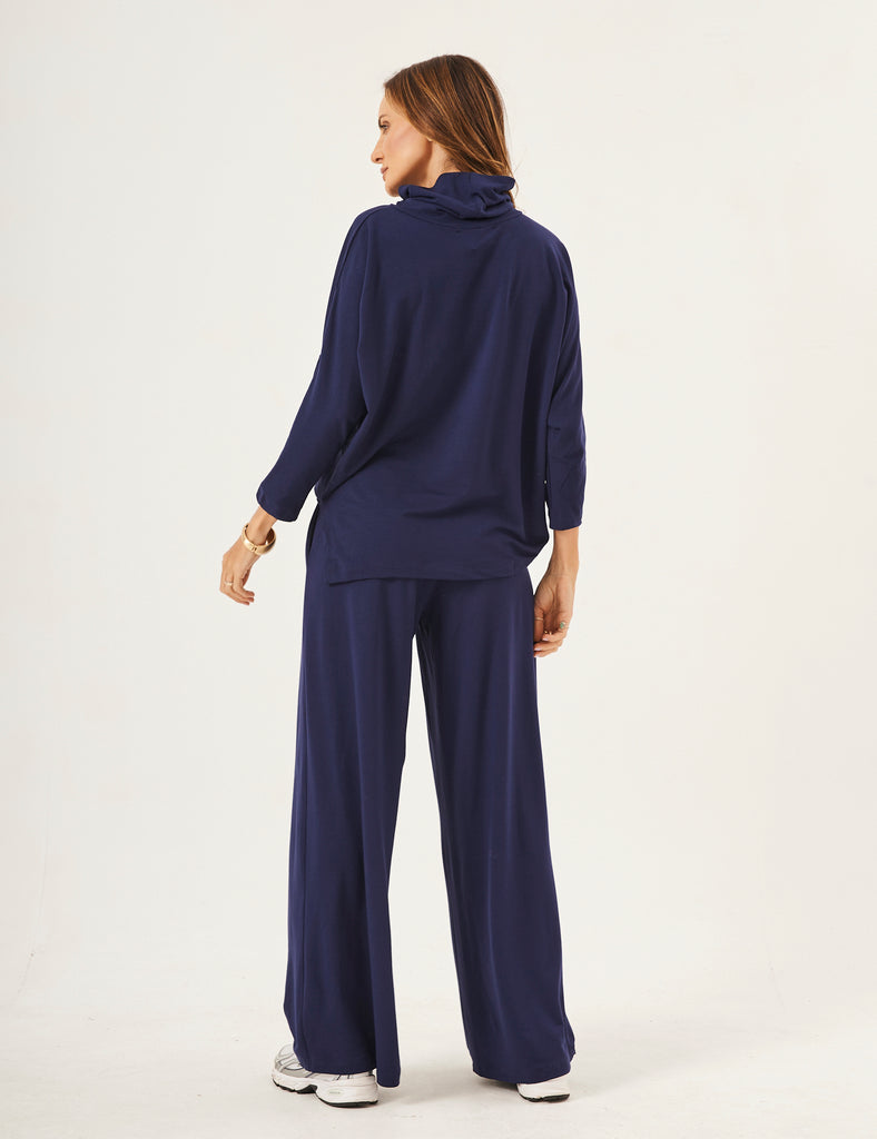 Conjunto Panamá Azul Marinho