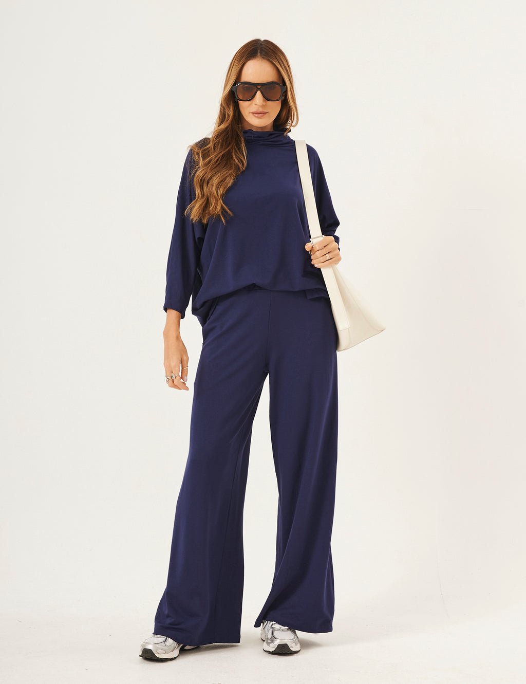 Conjunto Panamá Azul Marinho