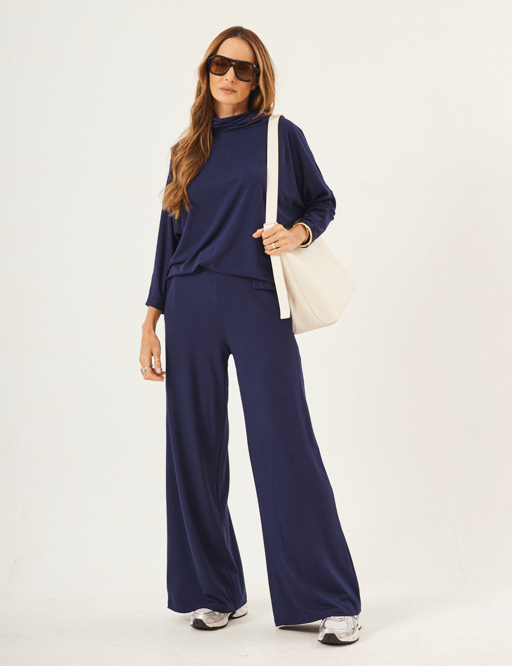 Conjunto Panamá Azul Marinho