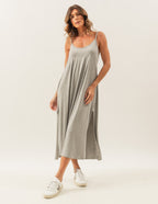 Vestido Longo Luciana Mescla