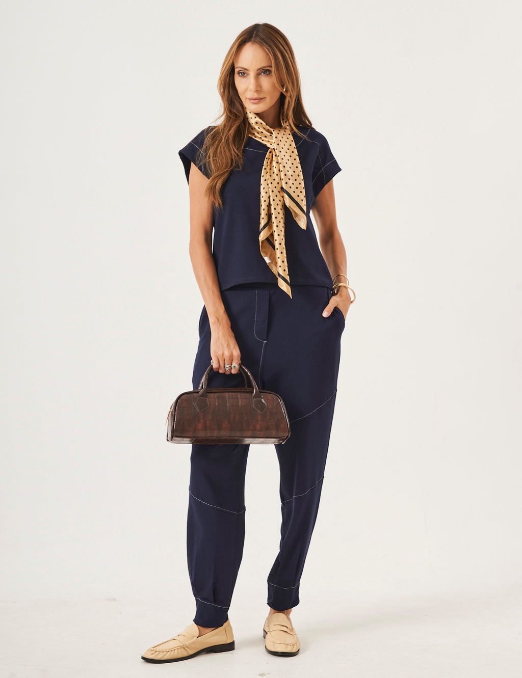 Conjunto Louise Azul Marinho