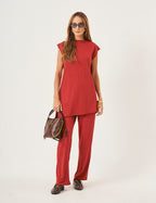 Conjunto Aisha Bordô
