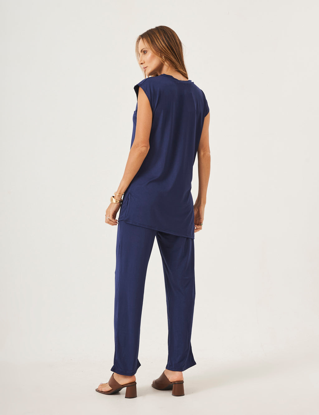 Conjunto Aisha Azul Marinho