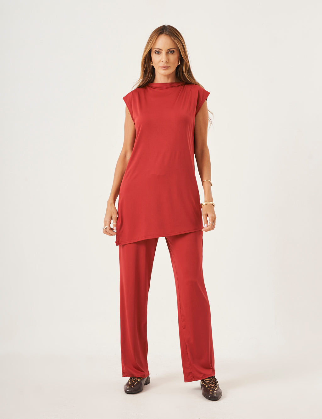 Conjunto Aisha Bordô