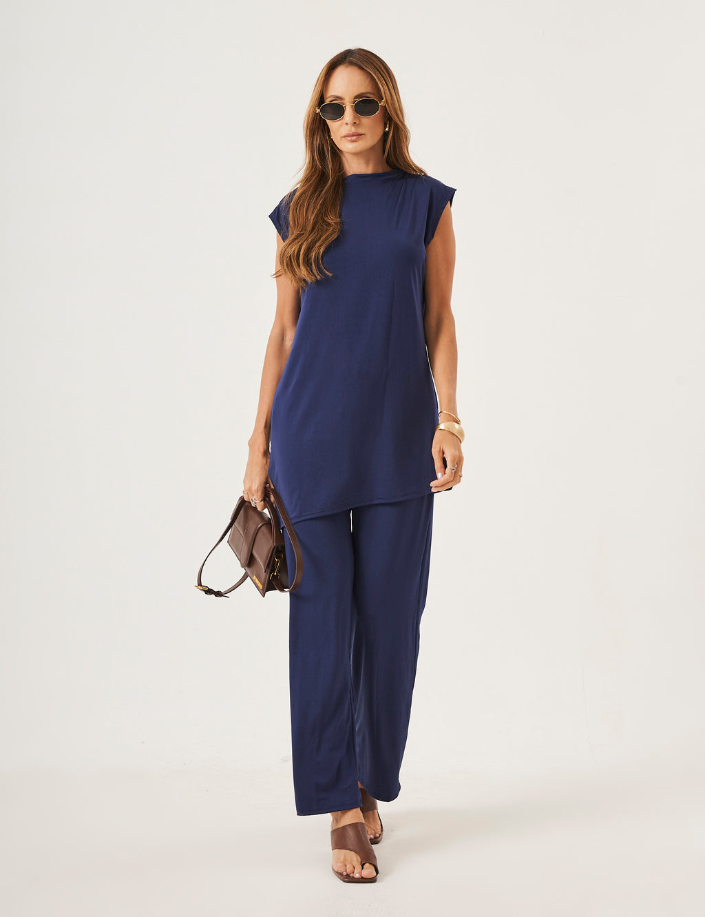 Conjunto Aisha Azul Marinho