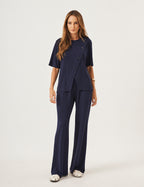 Conjunto Cora Azul Marinho