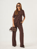 Conjunto Cora Marrom