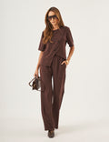 Conjunto Cora Marrom