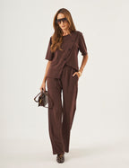Conjunto Cora Marrom