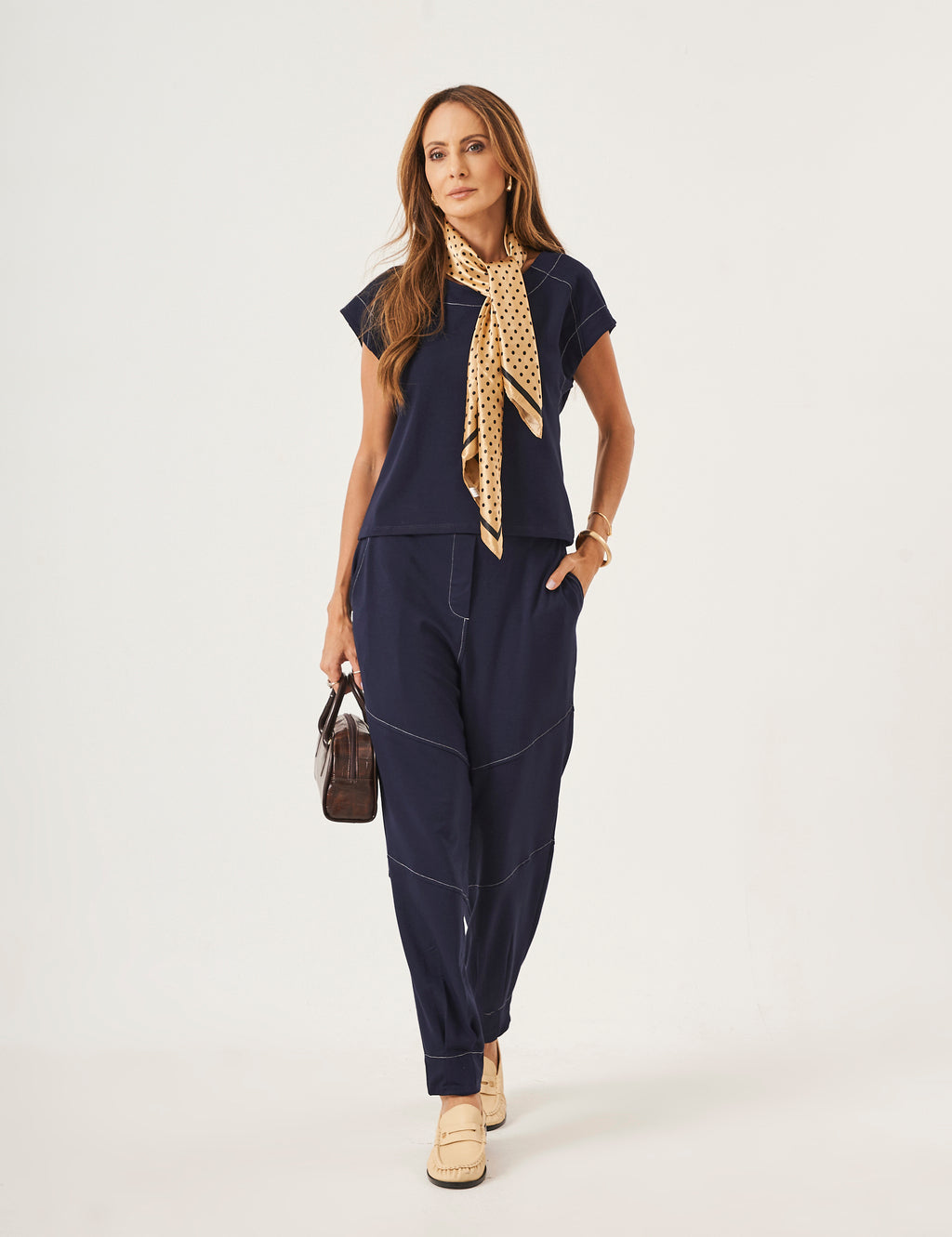 Conjunto Louise Azul Marinho