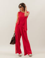 Conjunto Florence Vermelho