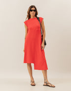 Vestido Desconstruído Jordana Vermelho
