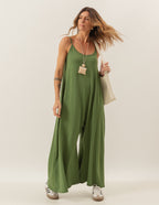MACACÃO PANTALONA VERONICA MILITAR
