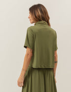 Blusa Monaco Verde Militar