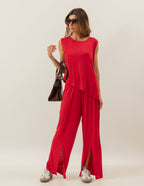 Conjunto Florence Vermelho