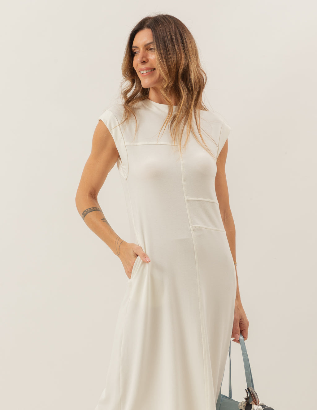 Vestido Desconstruído Jordana Off White