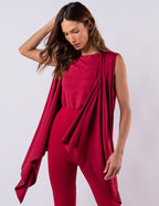 Cardigan Kimono Bordô